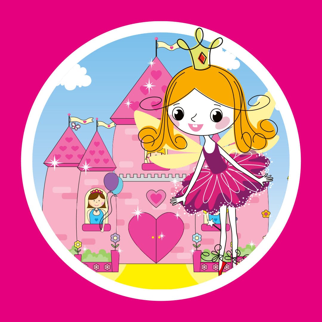 Princess themed party room