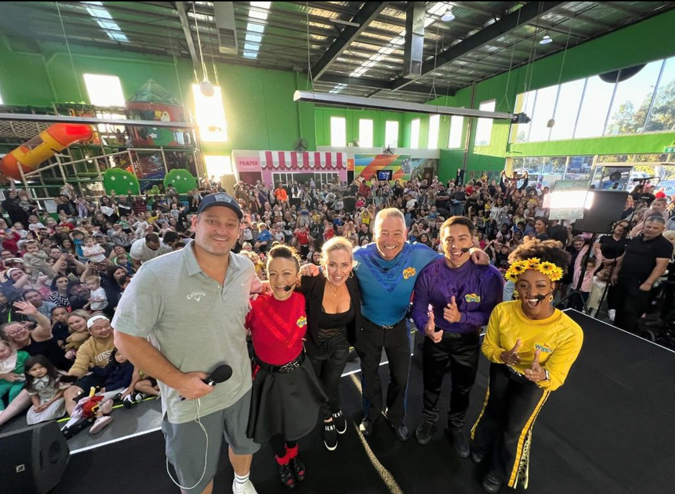 The Wiggles visit Croc's Playcentre Epping